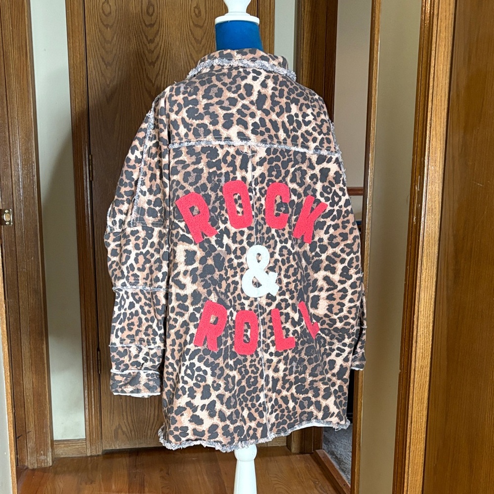 Leopard Print Rock & Roll Jacket